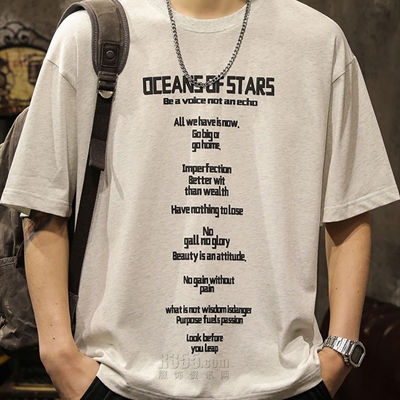 市场上装-T恤-休闲T恤