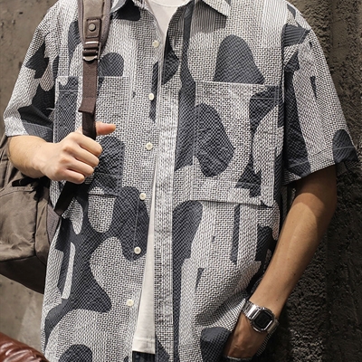 市场上装-衬衫-休闲衬衫