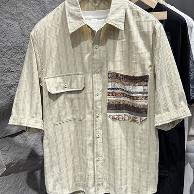 市场上装-衬衫-休闲衬衫