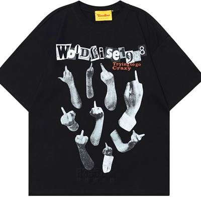 市场上装-T恤-电商T恤