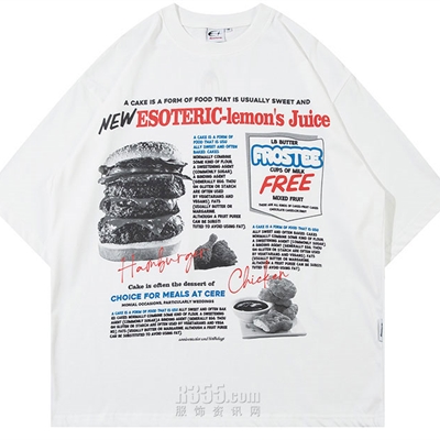 市场上装-T恤-电商T恤