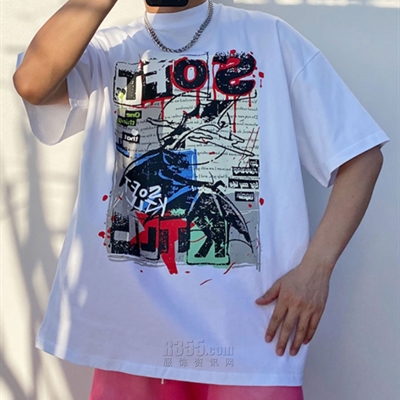 市场上装-T恤-电商T恤