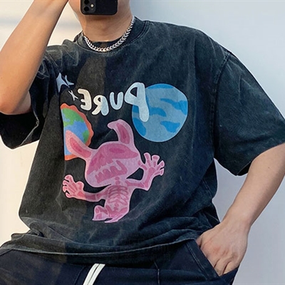 市场上装-T恤-电商T恤