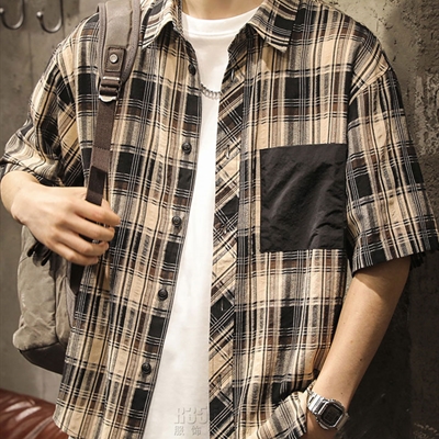 市场上装-衬衫-休闲衬衫