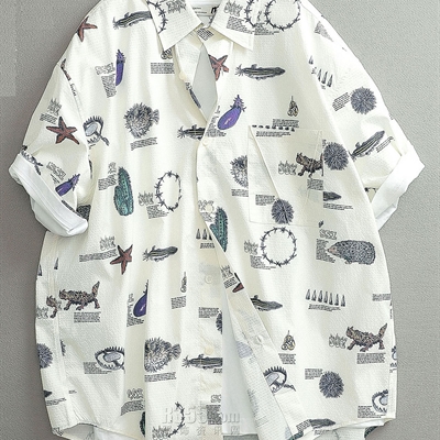 市场上装-衬衫-休闲衬衫