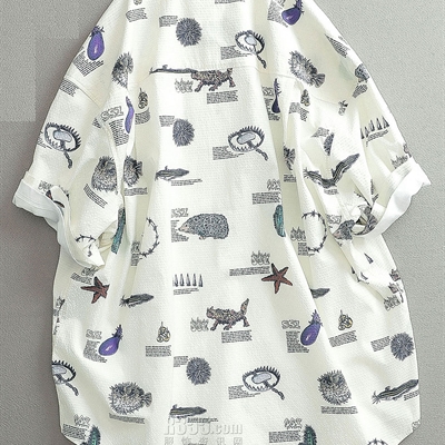 市场上装-衬衫-休闲衬衫