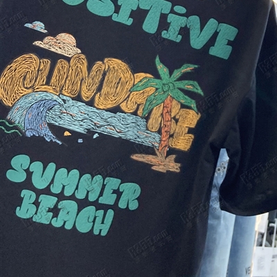 市场上装-T恤-休闲T恤【实拍】