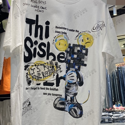 市场上装-T恤-休闲T恤【实拍】