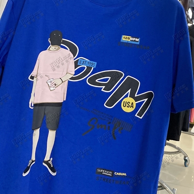 市场上装-T恤-电商T恤【实拍】