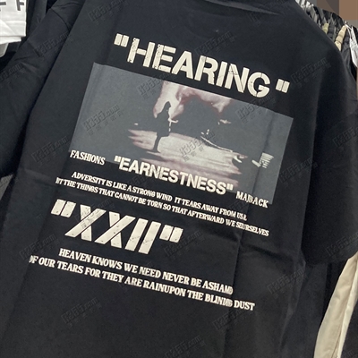 市场上装-T恤-电商T恤【实拍】