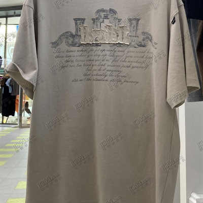 市场上装-T恤-电商T恤【实拍】