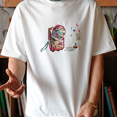 市场上装-T恤-休闲T恤