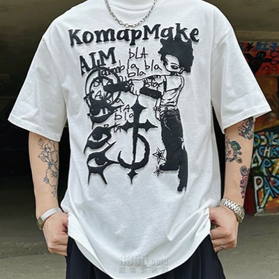 市场上装-T恤-电商T恤