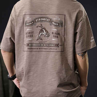 市场上装-T恤-休闲T恤