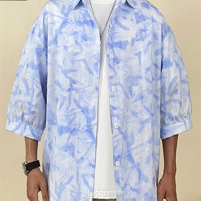 市场上装-衬衫-休闲衬衫