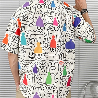 市场上装-衬衫-休闲衬衫