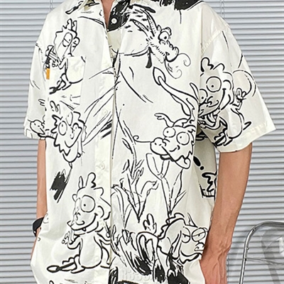 市场上装-衬衫-休闲衬衫