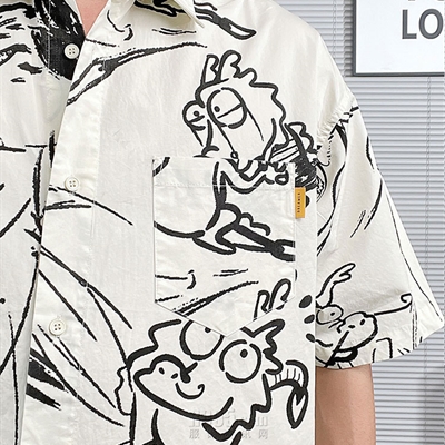 市场上装-衬衫-休闲衬衫