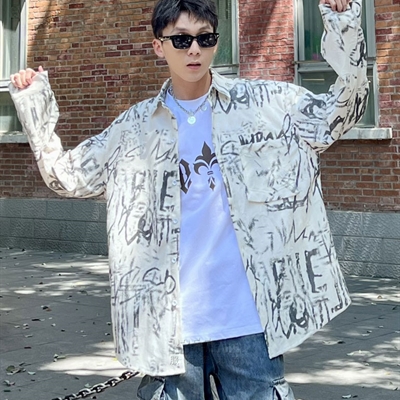 市场上装-衬衫-休闲衬衫