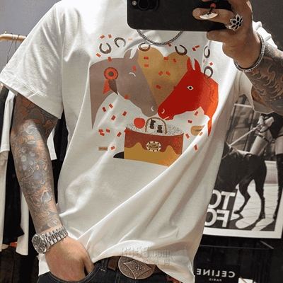 市场上装-T恤-欧货T恤