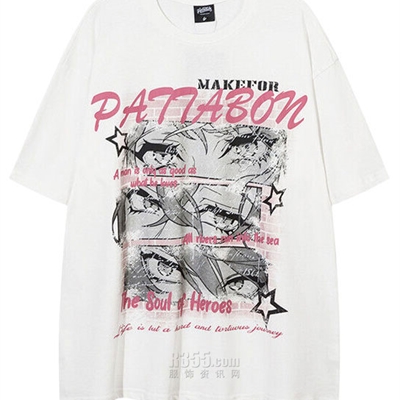 市场上装-T恤-电商T恤