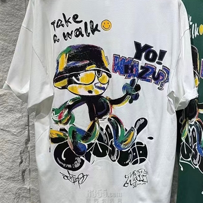 市场上装-T恤-休闲T恤