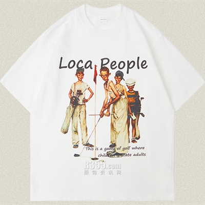 市场上装-T恤-电商T恤