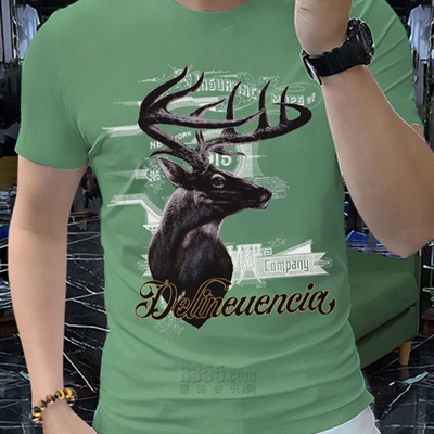 市场上装-T恤-欧货T恤