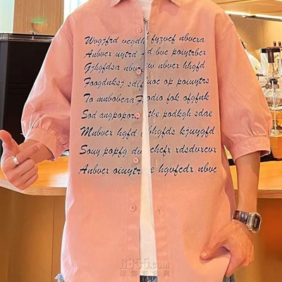 市场上装-衬衫-电商衬衫