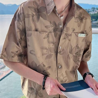 市场上装-衬衫-休闲衬衫