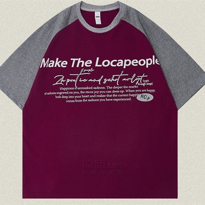 市场上装-T恤-电商T恤