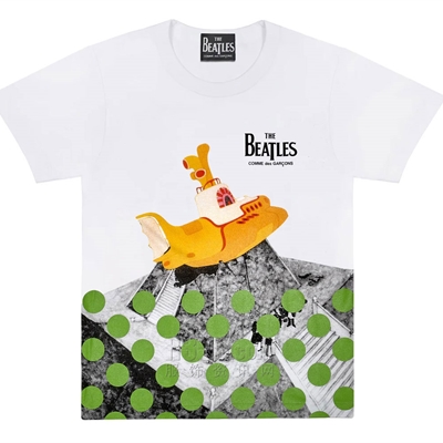 设计师品牌-短袖-微潮T恤[Comme des garcons BEATLES]