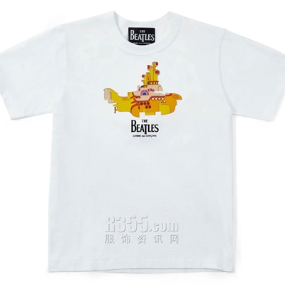 设计师品牌-短袖-微潮T恤[Comme des garcons BEATLES]