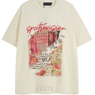 市场上装-T恤-电商T恤