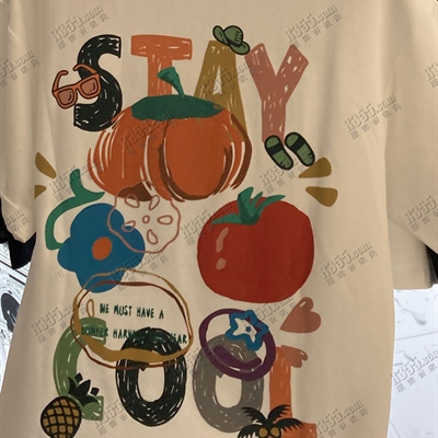 市场上装-T恤-休闲T恤【实拍】