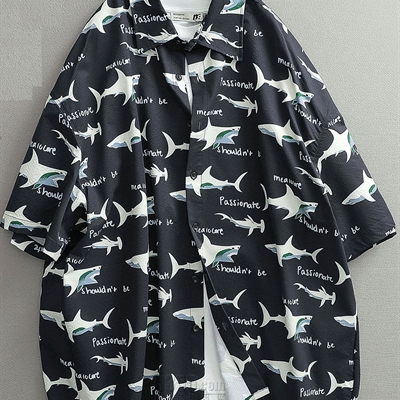 市场上装-衬衫-休闲衬衫