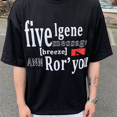 市场上装-T恤-电商T恤