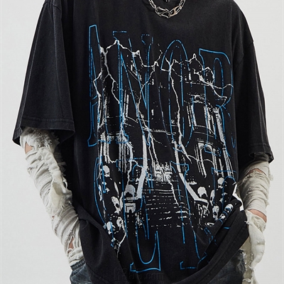 市场上装-T恤-电商T恤