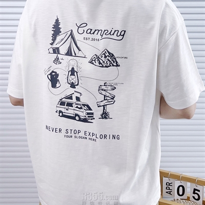 市场上装-T恤-休闲T恤