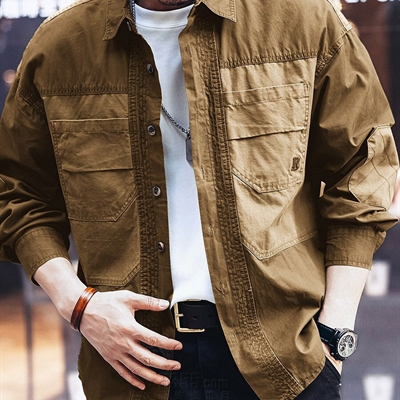 市场上装-衬衫-休闲衬衫