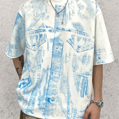 市场上装-T恤-电商T恤