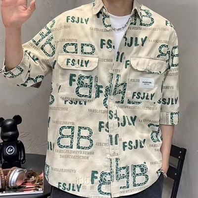 市场上装-衬衫-休闲衬衫