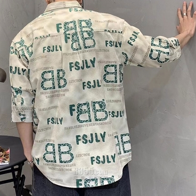 市场上装-衬衫-休闲衬衫