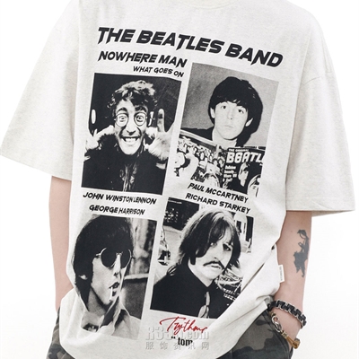 市场上装-T恤-电商T恤