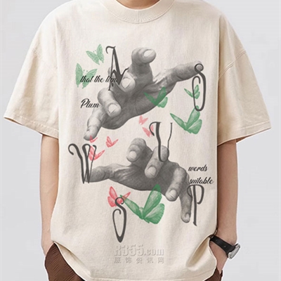 市场上装-T恤-电商T恤