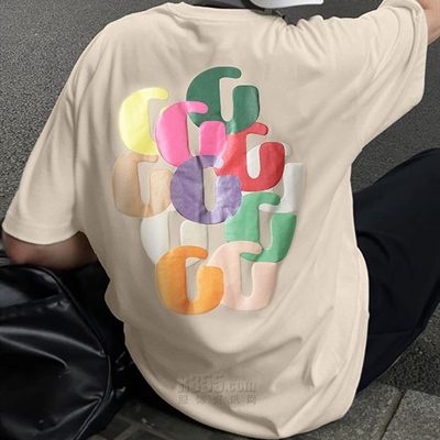 市场上装-T恤-电商T恤