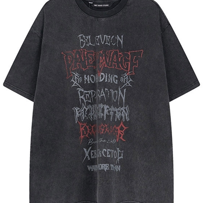 市场上装-T恤-电商T恤