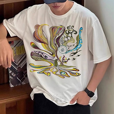 市场上装-T恤-电商T恤