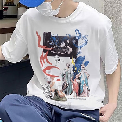 市场上装-T恤-电商T恤