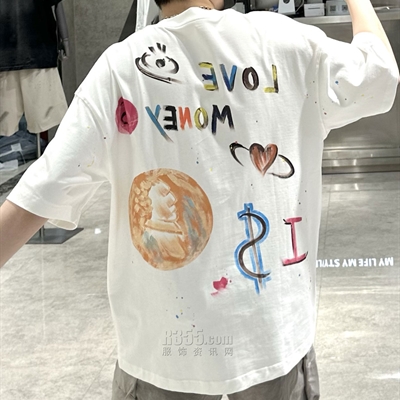 市场上装-T恤-休闲T恤